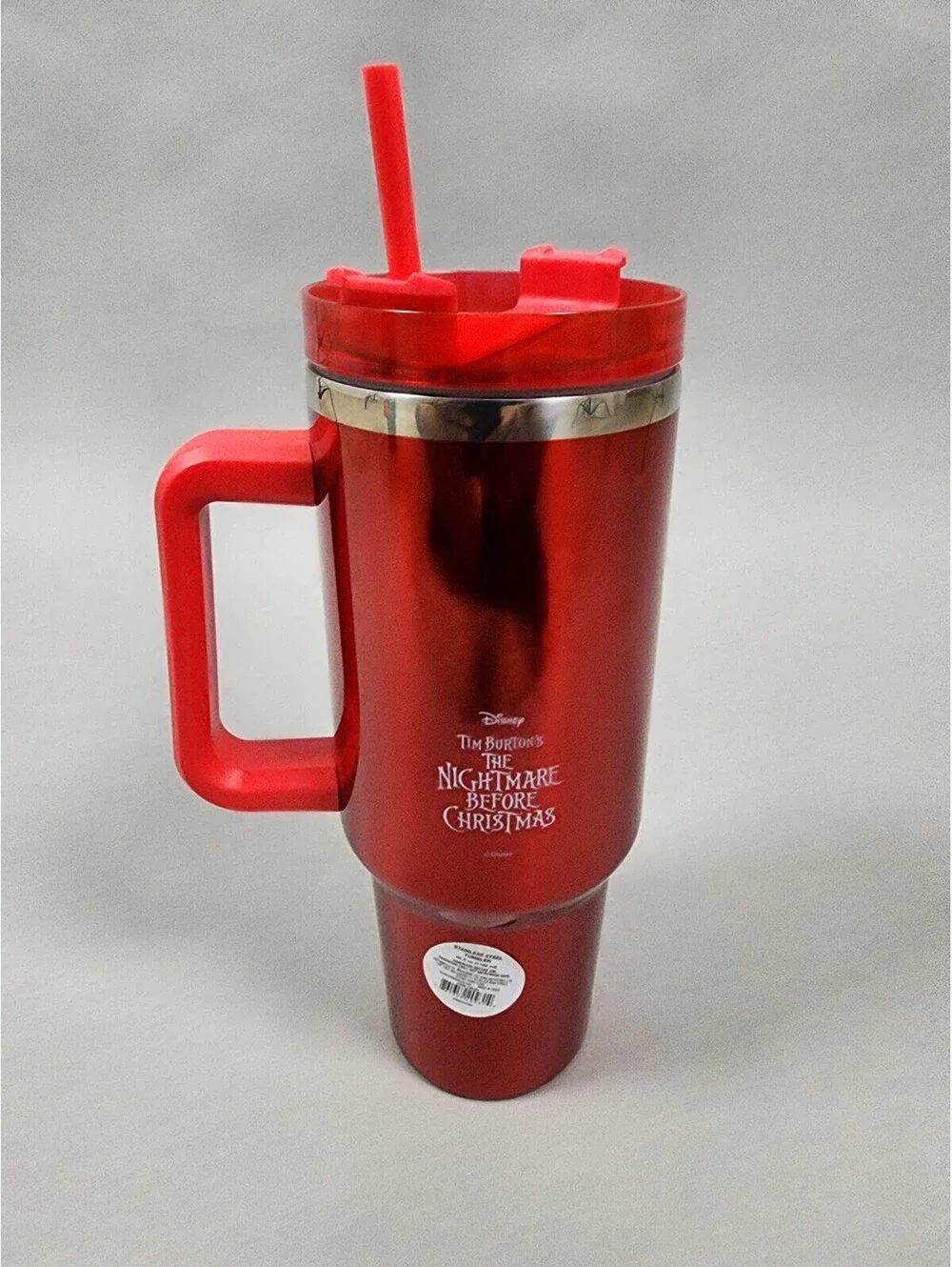 ❄️XMAS SALE OOGIE BOOGIE TUMBLER NIGHTMARE BEFORE CHRISTMAS RED 40OZ BRAND NEW!